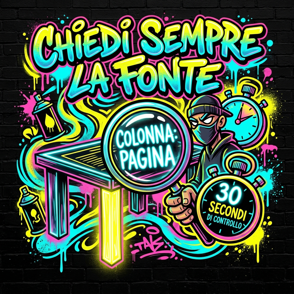 Chiedi Sempre la Fonte