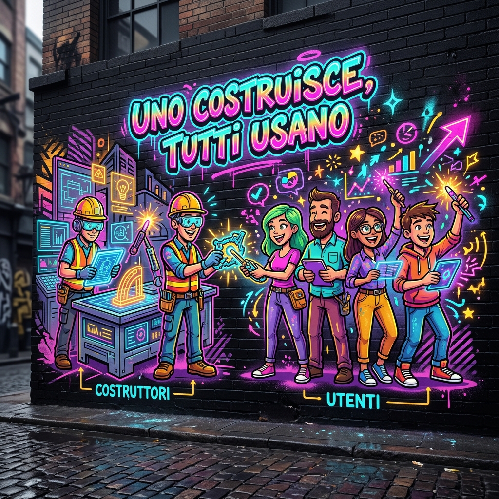 Uno Costruisce, Tutti Usano