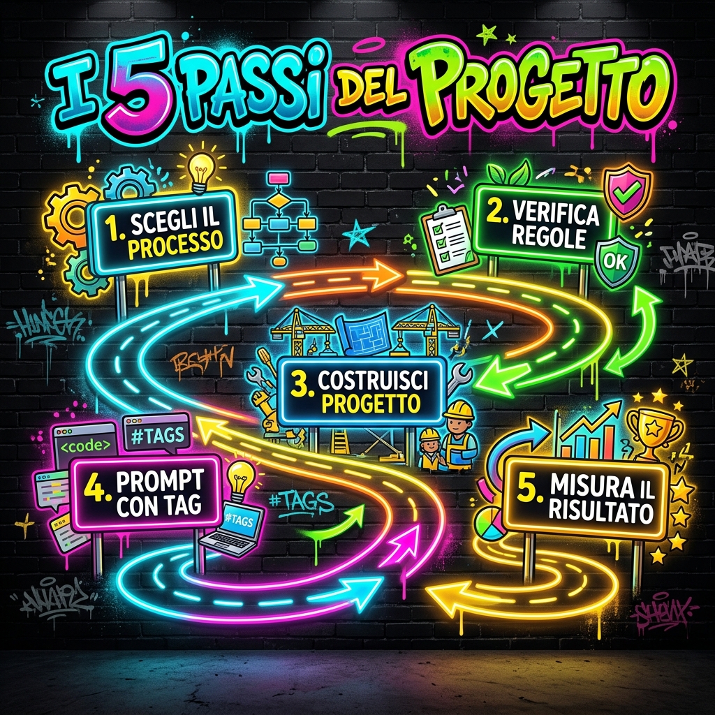 I 5 Passi del Progetto