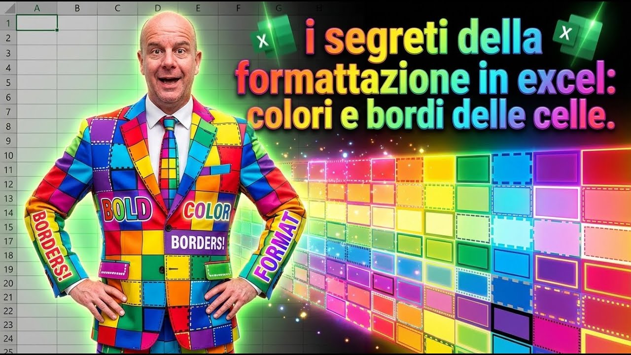 Guida pratica alla formattazione Excel: colori e bordi per fogli professionali