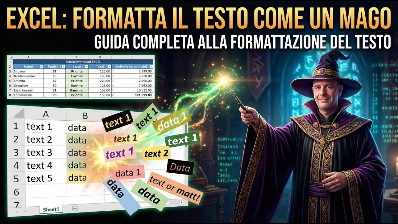 Guida Essenziale per Formattare il Testo in Excel come un Professionista