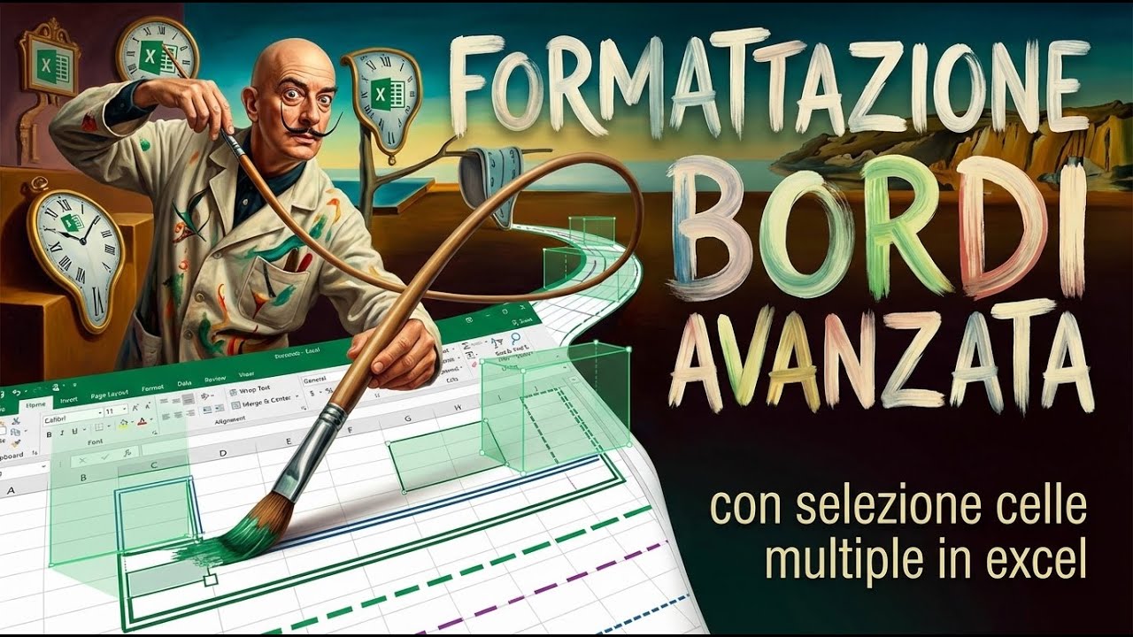 Risparmia tempo con la formattazione avanzata dei bordi in Excel usando CTRL