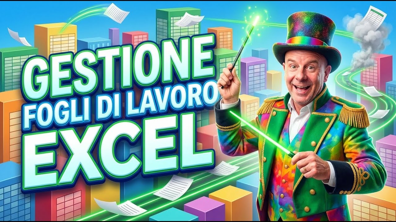 Excel: gestione completa dei fogli di lavoro tra inserimento, eliminazione, spostamento e copia