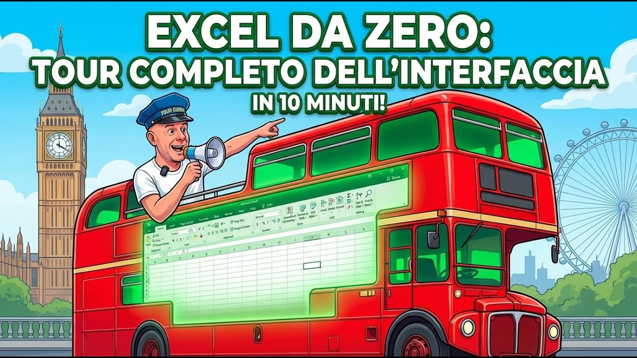 Guida Rapida a Excel: Scopri l'Interfaccia in 10 Minuti